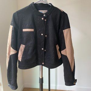 ORIGIN ORANGE JACKET, size M (runs like S)